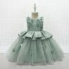 Shiny Dress, Flower Girl Dress, Elegant Girls Dresses, Girls TUTU Dress, Girls Birthday Dress, party dress for girls