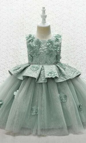 Shiny Dress, Flower Girl Dress, Elegant Girls Dresses, Girls TUTU Dress, Girls Birthday Dress, party dress for girls