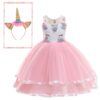 Unicorn Tutu Dress- Unicorn Dress - Unicorn Birthday dress with headband - Girls Unicorn Costume - Girls TUTU Dress - Unicorn Costume