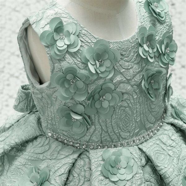 Shiny Dress, Flower Girl Dress, Elegant Girls Dresses, Girls TUTU Dress, Girls Birthday Dress, party dress for girls