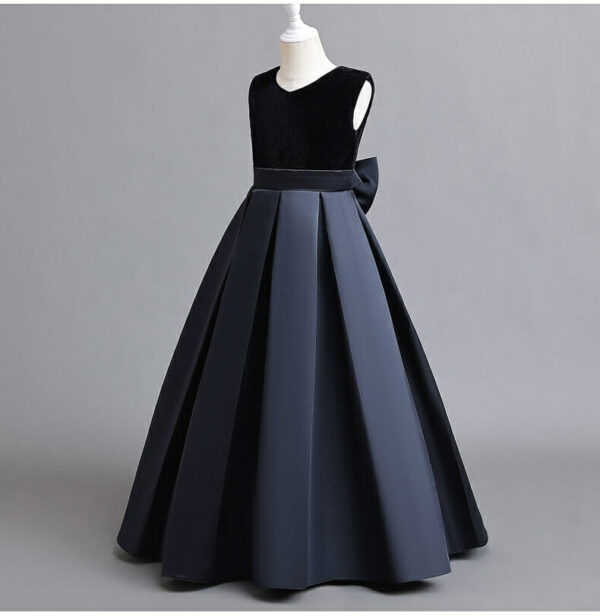 Piano Performances Dress, Girls evening Dress, Elegant dress for gratuation party, Farewell party Dress, girls Long Dress