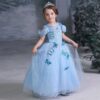 Enchanting Girls Butterfly Princess Dress - Perfect Kids Cosplay & Birthday Outfit