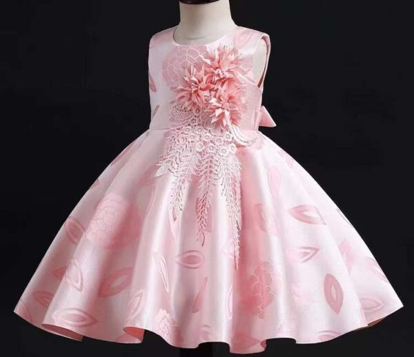 Girls Tutu Dress, Girls Birthday Dress, Pink Dress for birthday Girl, Girls Bridesmaid Dress, flower girl dress