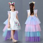 Unicorn Party Dress, Girls Unicorn Dress up, Girls Dress, Girls Birthday Dress, Unicorn Costume, Girls Unicorn Outfit, Unicorn Dress For Girls