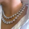 Crystal Choker Chain, Cuban Link Choker, Diamond Choker, Iced out Cuban Link Chain , Diamond Curb Chain, Cuban Link Necklace, Bling Choker