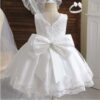 Christening gown, flower girl dress, Girls church dress, Baptism dress for baby girl, Toddler White dress, Baby Girls White Dress