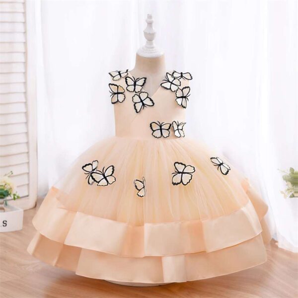 Enchanting Butterfly Kids Party Dresses | Butterfly Princess Dress & Flower Girl Tutu Dresses for Girls