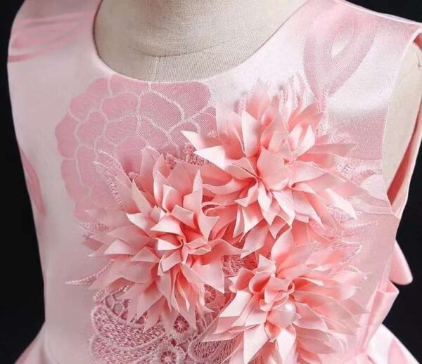 Girls Tutu Dress, Girls Birthday Dress, Pink Dress for birthday Girl, Girls Bridesmaid Dress, flower girl dress
