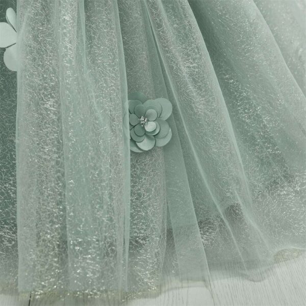 Shiny Dress, Flower Girl Dress, Elegant Girls Dresses, Girls TUTU Dress, Girls Birthday Dress, party dress for girls