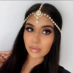 Forehead Chain Headpiece, Boho Indian Headpiece Hair chain Jewellery, Head Chain, Forehead Headpiece