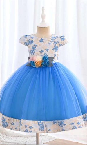 Elegant Girl Dresses, Sequins Princess Dress Baby Girl Birthday Party Flower Prom Gown Baptism Party Dress Kids Clothes, Girls Tutu Dress
