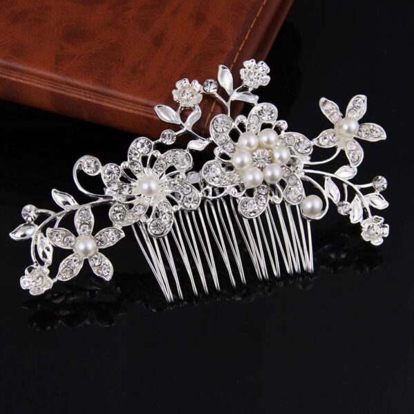 Large statement Crystal bridal hair comb, Wedding hair comb, Rhinestone Crystal hair comb, Wedding hair accessory