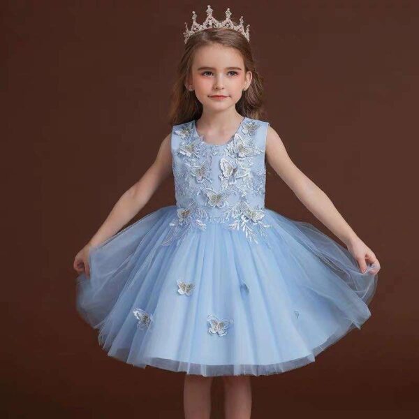 Girls Dresses | Butterfly Party Dress | Wedding Gown | Butterfly Tutu Dress | Flower Girl Dresses | Butterfly Birthday Dress