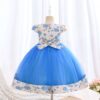 Elegant Girl Dresses, Sequins Princess Dress Baby Girl Birthday Party Flower Prom Gown Baptism Party Dress Kids Clothes, Girls Tutu Dress