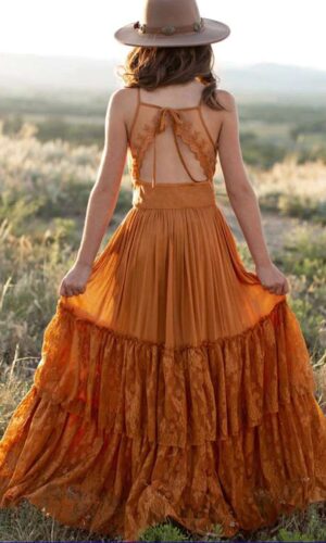 Princess Girls Lace Cotton Long Dresses | Long Maxi Dress | Long Lace Flower Girl Dress | Long Dresses | Girls Long Dresses