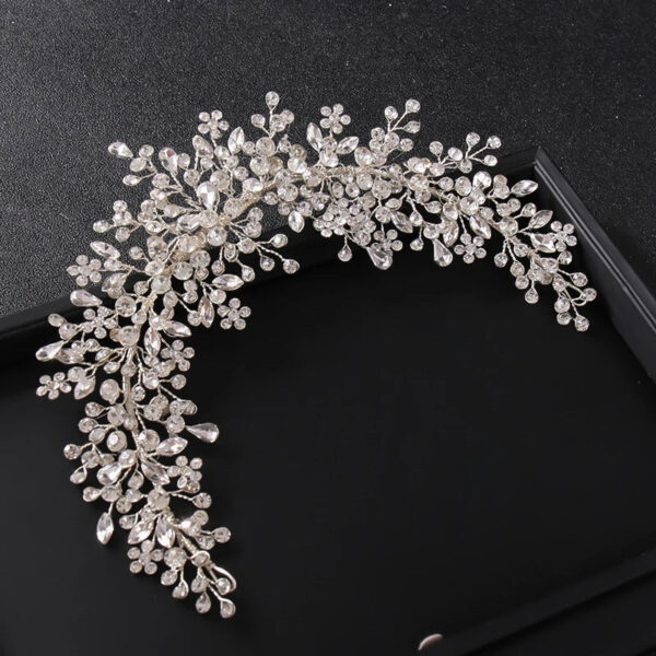 Rhinestone Bridal Wedding Headbands Tiaras Hairbands For Women Bridal Wedding Hair Accessories Jewelry Gift