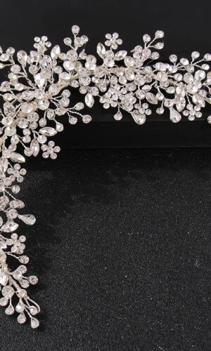 Rhinestone Bridal Wedding Headbands Tiaras Hairbands For Women Bridal Wedding Hair Accessories Jewelry Gift