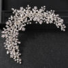 Rhinestone Bridal Wedding Headbands Tiaras Hairbands For Women Bridal Wedding Hair Accessories Jewelry Gift