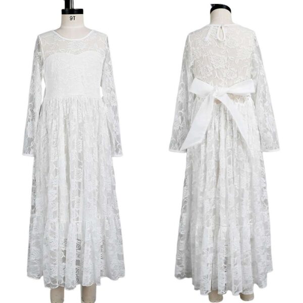 White Wedding Dresses, Boho Lace Flower Girl Dresses, and Bohemian Bridesmaid Dresses - Perfect for Every Special Occasion