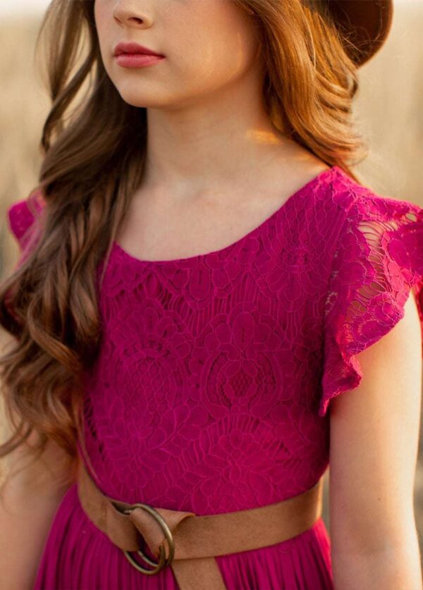 Princess Girls Lace Cotton Long Dresses, Long Maxi Dress, Long Lace Flower Girl Dress, Long Dresses, Girls Birthday Dress, Girls Long Dress