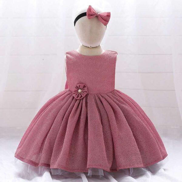 Lace Tulle Princess TUTU Girl Dress, Bridesmaid Fairy Dress, Big Bow children Dresses, Formal Ball Gown For Girl Child, Party Prom Dress