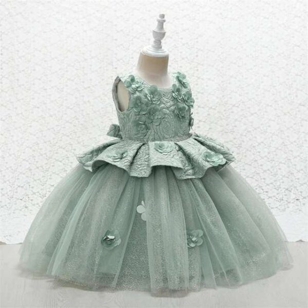 Shiny Dress, Flower Girl Dress, Elegant Girls Dresses, Girls TUTU Dress, Girls Birthday Dress, party dress for girls