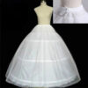 Bridal Wedding Petticoat Hoop Crinoline Prom Underskirt Fancy Skirt Slip Woman hoop skirt