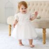 Christening gown, flower girl dress, Girls church dress, Baptism dress for baby girl, Toddler White dress, Baby Wedding Dress