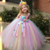 Girls Unicorn Tutu Dress, Girls Unicorn Dress, Unicorn Birthday dress, Unicorn Party Dress