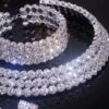 Silver Crystal Choker | Diamond choker jewelry | Rhinestone choker Necklace | Gem choker | Wedding Jewelry | Silver Choker