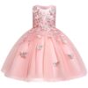 Pink Girls Dresses | Butterfly Party Dress | Wedding Gown | Butterfly Tutu Dress | Flower Girl Dresses | Butterfly BirthdayDress