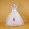 Bridal Wedding Petticoat Hoop Crinoline Prom Underskirt Fancy Skirt Slip Woman hoop skirt