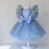 Elegant Girl Dresses, Sequins Princess Dress Baby Girl Birthday Party Dress, Girls Tutu Dress,Girls Fluffy Dress