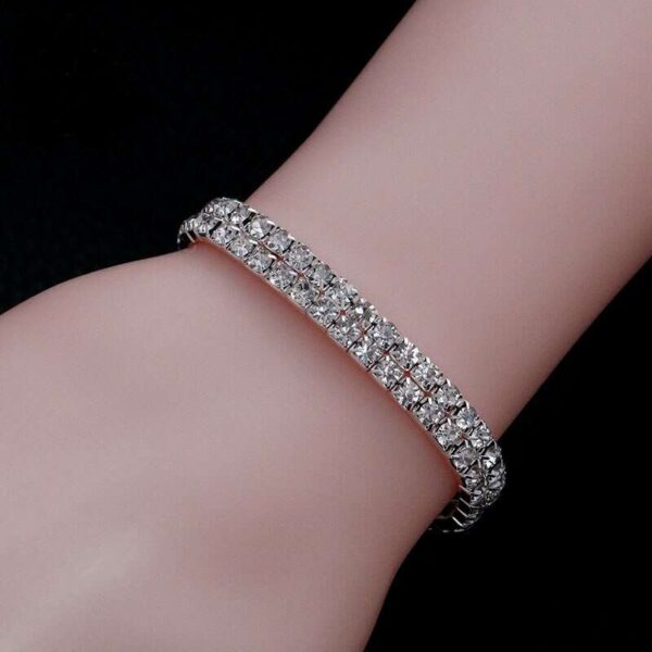 Choker Necklace Earrings Bracelet | Bridal Necklace | Bridal Jewelry | Choker Set | Wedding Choker Set | Rhinestone Choker | Bridal Choker set