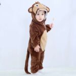 Boys and Girls bodysuit, Baby Rompers, Winter Costume, Cosplay Costume, animal Costumes, Kids Overall Animals monkey Unicorn tiger
