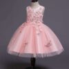 Pink Girls Dresses | Butterfly Party Dress | Wedding Gown | Butterfly Tutu Dress | Flower Girl Dresses | Butterfly BirthdayDress