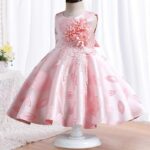 Girls Tutu Dress, Girls Birthday Dress, Pink Dress for birthday Girl, Girls Bridesmaid Dress, flower girl dress