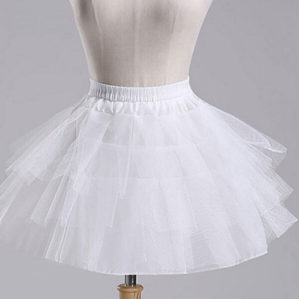 Hoops Flower Crinoline Lace Skirt Petticoat Princess Skirt, Girls Hoop Skirt, princess Dress Petticoat Crinoline