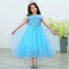 Princess Party Snow Queen Dress With Cloak, Girls Princess Dress, Girls Princess Party Dress, Snow Queen Costume, Princess Costume, Princess Cosplay dress, Girls Birthday Dress