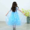 Princess Party Snow Queen Dress With Cloak, Girls Princess Dress, Girls Princess Party Dress, Snow Queen Costume, Princess Costume, Princess Cosplay dress, Girls Birthday Dress