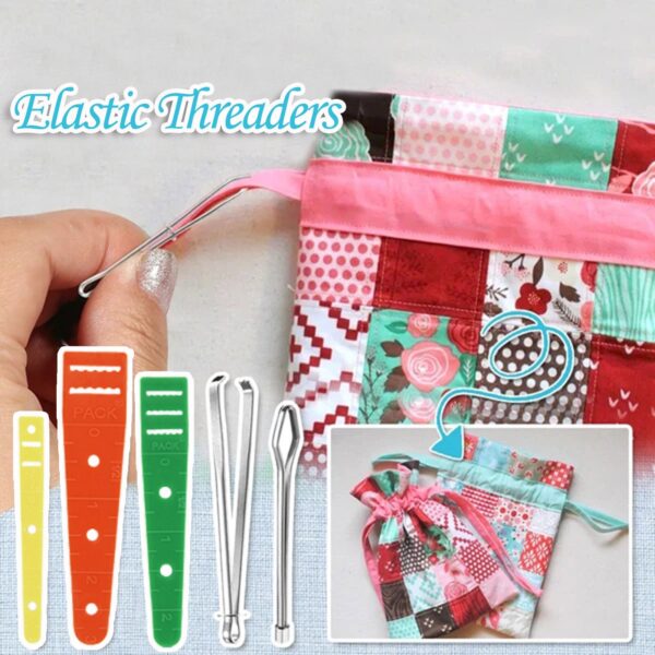 Hoodie String Replacement Elastic Threaders Elastic Band Tools Sewing Loop Turne