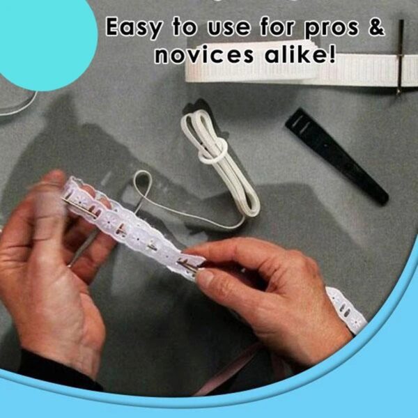 Hoodie String Replacement Elastic Threaders Elastic Band Tools Sewing Loop Turne
