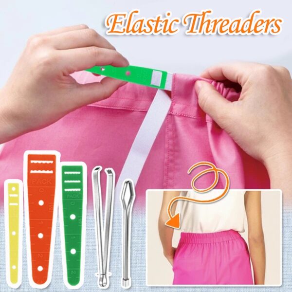 Hoodie String Replacement Elastic Threaders Elastic Band Tools Sewing Loop Turne