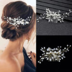 Large statement Crystal bridal hair comb, Wedding hair comb, Rhinestone Crystal hair comb, Wedding hair accessory