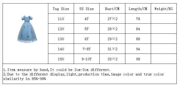 Enchanting Girls Butterfly Princess Dress - Perfect Kids Cosplay & Birthday Outfit