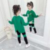Cheeky Meeky Casual Kids Outfits Set for Girl Kids, Top and lagging Set for Girls, Track Suit for Girl kids