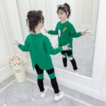 Cheeky Meeky Casual Kids Outfits Set for Girl Kids, Top and lagging Set for Girls, Track Suit for Girl kids
