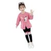 Cheeky Meeky Casual Kids Outfits Set for Girl Kids, Top and lagging Set for Girls, Track Suit for Girl kids