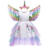 Unicorn Party Dress, Girls Unicorn Dress up, Girls Dress, Girls Birthday Dress, Unicorn Costume, Girls Unicorn Outfit, Unicorn Dress For Girls