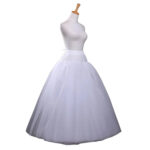 Elegant Floor-Length Petticoat – Hoopless Crinoline Underskirt for Wedding & Ball Gowns